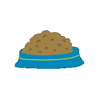 Hounds Town Food Bowl Sticker by Hounds Town