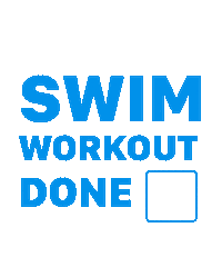 Open Water Swimming Pool Sticker by MySwimPro