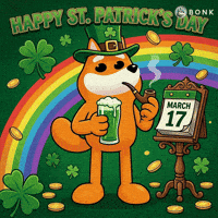 Marching St Patricks Day GIF by BONK