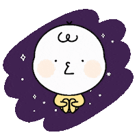 Tired Space Sticker