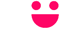 Grincreative Grin Logo Pink Sticker by GRIN