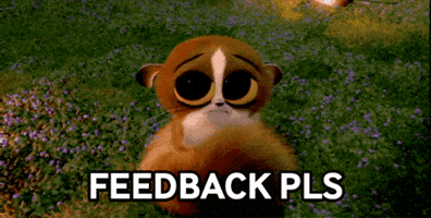 Help Me Feedback GIF