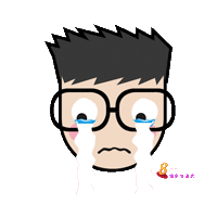 Tears Crying Sticker by 8world.entlife
