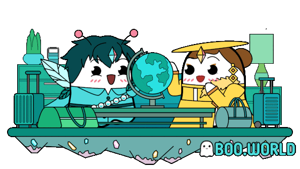 Cartoon Character Love Sticker by Boo