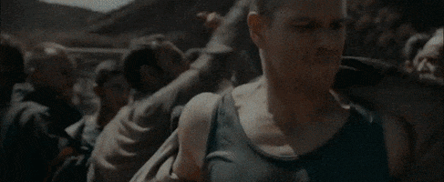 SEN_GxM giphyupload punch matt damon knock out GIF