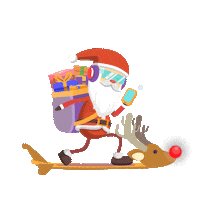merry christmas Sticker by Biznet