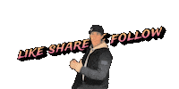 Mohit_x_gif like share follow gif meme Sticker