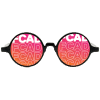 Glasses Sticker by Ryerson FCAD