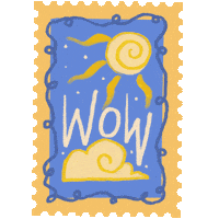 Sun Wow Sticker