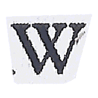 Typography Collage Sticker