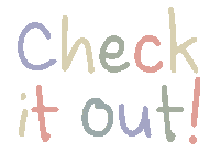 Text Check It Out Sticker