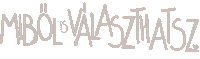 Valasztas Vasarlas Sticker