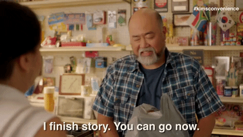 comedy that's it GIF by Kim's Convenience