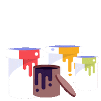 Pintura Sticker by katapum