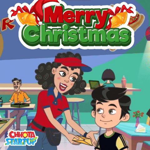 Christmas Happy Holidays GIF by Chhota Bheem
