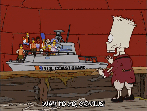 Lisa Simpson Skeleton GIF by The Simpsons