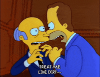 Yelling Season 3 GIF by The Simpsons