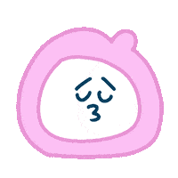 Shy Sticker