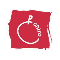 Rood Sticker by Chiro