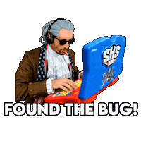 Bug Coding Sticker
