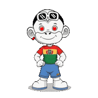 Bolivia Sticker by Zhot