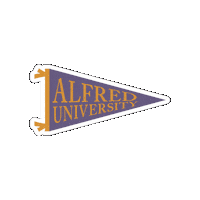 AlfredUniversity au alfred saxons alfred university Sticker