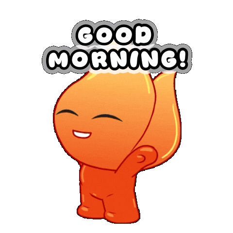 Good Morning Gm Sticker by Playember