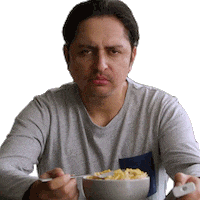 Television Eating Sticker by enchufetv