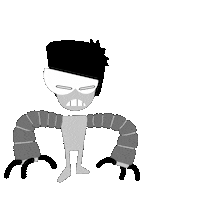 marbad13 happy look robot marbad Sticker