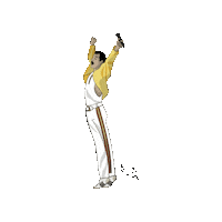 nennoilustracion mercury cantante freddie freddiemercury Sticker