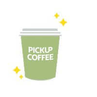 pickupcoffeeph pickup pickup coffee Sticker