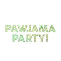 Pawjama Sticker by FuzzYard