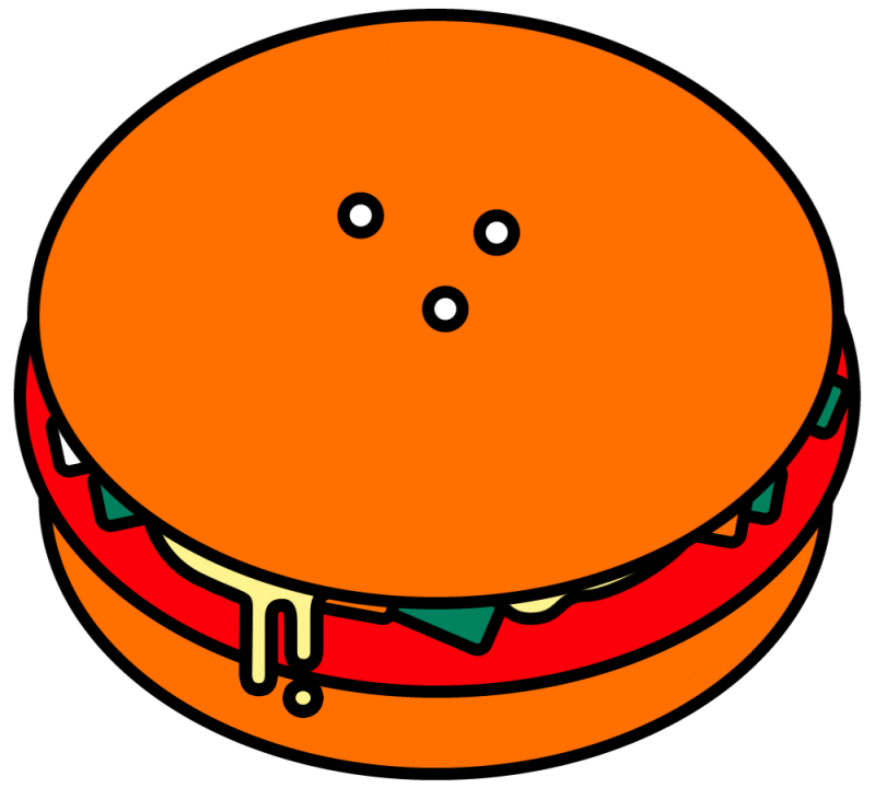 7-11 Burger Sticker by 7-ELEVEn