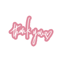Thanks Thank You Sticker by DKkaarten