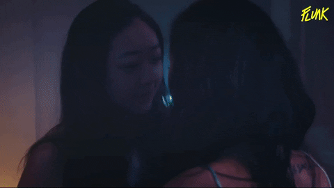 Gay Kiss GIF by Flunk (Official TV Series Account)