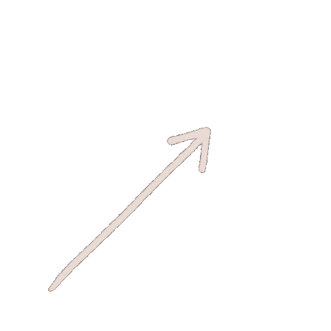 Pink Arrow Sticker