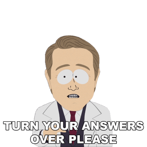 Answers Sticker by South Park