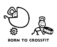 fitness gym Sticker by Colliery  CrossFit Ostrava