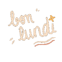 Monday Lundi Sticker