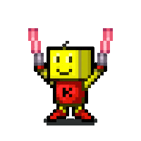 Dance 8Bit Sticker