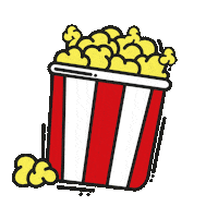 cherish365 popcorn movie night familymovienight family movie night Sticker