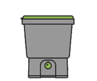 Organko fermentation composting bokashi organko Sticker