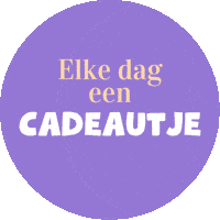 toffkado birthday cadeau jarig miek Sticker