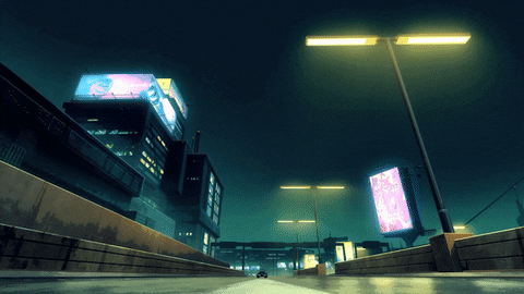 City Streets Car GIF by Cyberpunk: Edgerunners