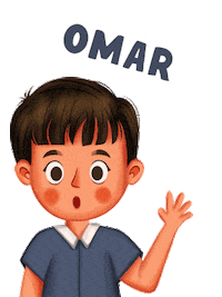 omar zizi puttyannisa papa fachmi mama putty Sticker