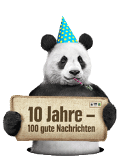 panda wwf Sticker
