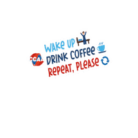 Wakeup Sticker by ccaa
