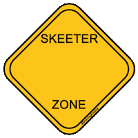 Warning Sign Hiking Sticker by Sharing Alaska