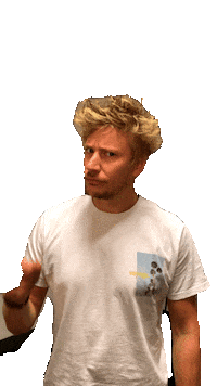 Warning Be Careful Sticker by Satisfaction Group