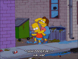 bart simpson Noogie GIF